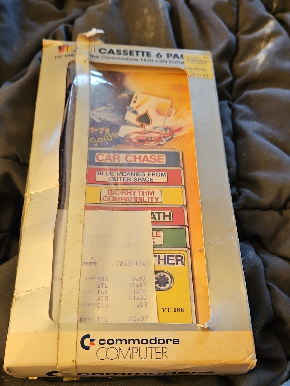 Video Game Cassette Pack - Yellow/Orange